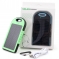 Портативный внешний аккумулятор на солнечных батареях Power Bank Solar Charger 5000 mAh. 0